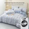 Hongdou Floral Rabbit Double Gauze 4-Piece Bedding Set