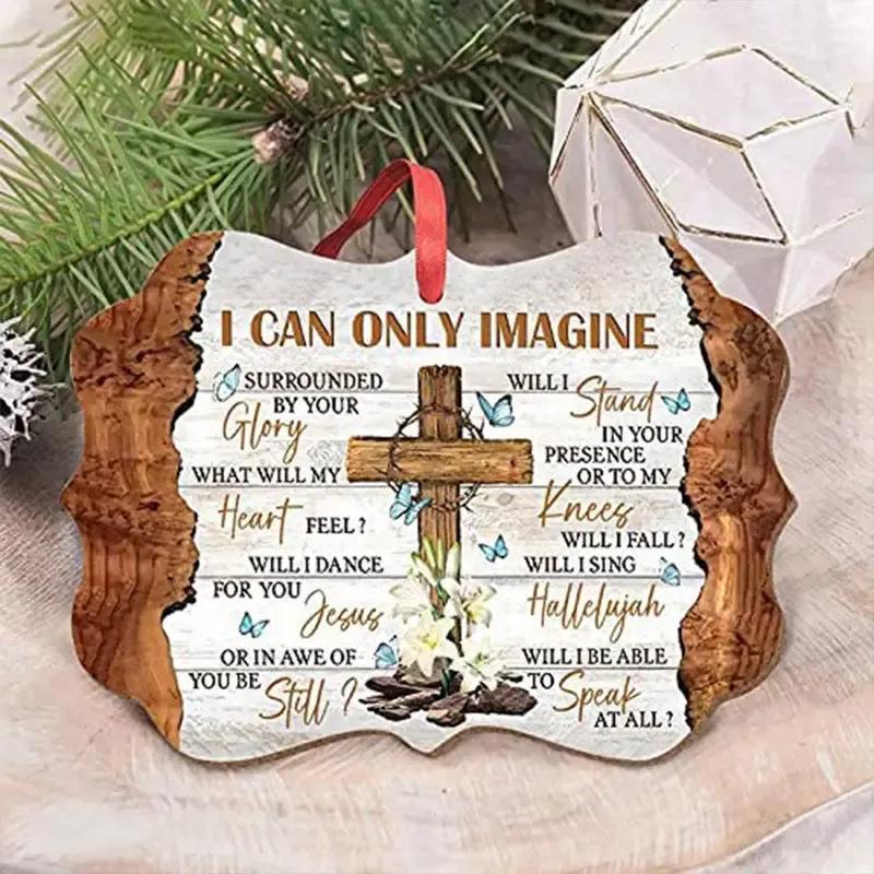 5 Stück Weihnachtsbaumschmuck Anhänger Weihnachtsfeier Ornament Acryl Anhänger