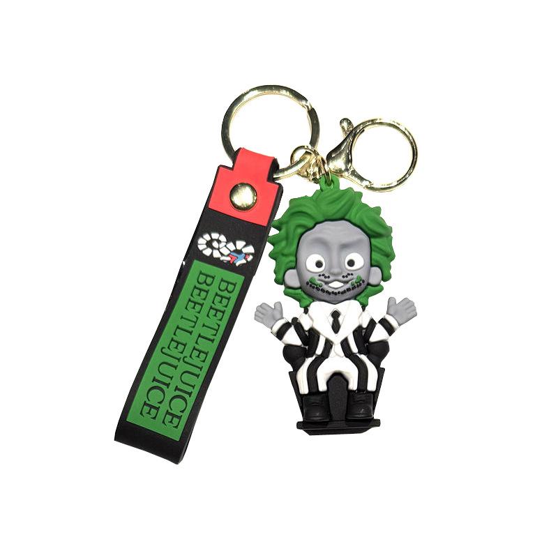 Creative Cartoon Underworld Archmage Keychain Halloween Pendant Couple Cute Car Key Chain Bag Pendant