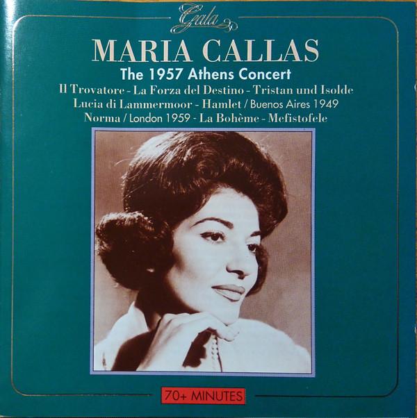 

CD MARIA CALLAS - The 1957 Athens Concert GL316 Gala Portugal Classical Used