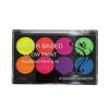 8-Color Fluorescent Water-Soluble Body and Face Paints for Opera, Makeup, and Fan Art