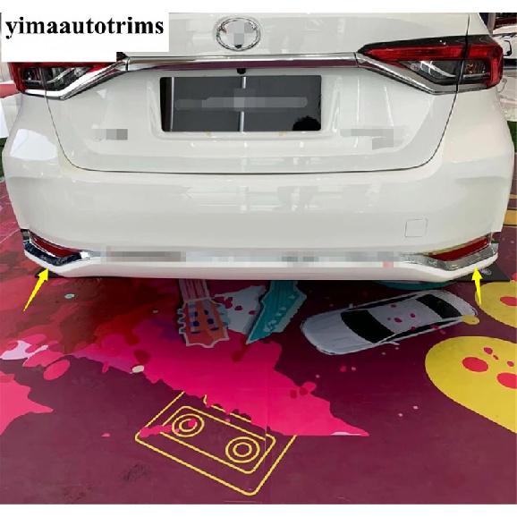 Rear Tail Trunk Fog Lights Lamps Frame Decoration Cover Trim For Toyota Corolla E210  - 2025 ABS Chrome Accessories Exterior