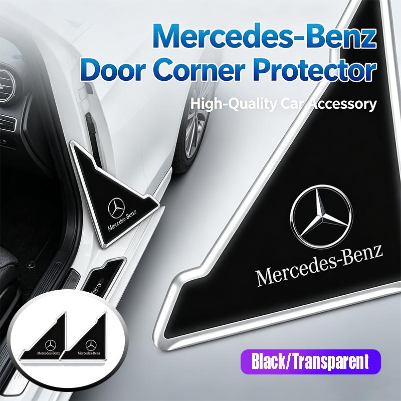 TGM3 4/2Pcs Car Door Corner Protector Stickers Decoration For Mercedes Benz Smart W205 C300 W203 W206 W108 W124 W126 W140 W168 W169 W
