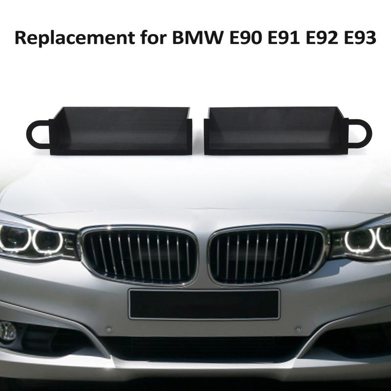 

Воздухозаборники 2 шт. Динамические системы холодного впуска Замена для BMW E90 E91 E92 E93 Воздухозаборник Пластиковый Материал чёрный