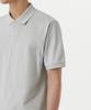 MUSINSA STANDARD Basic Pique Polo Shirt [Ash Grey]