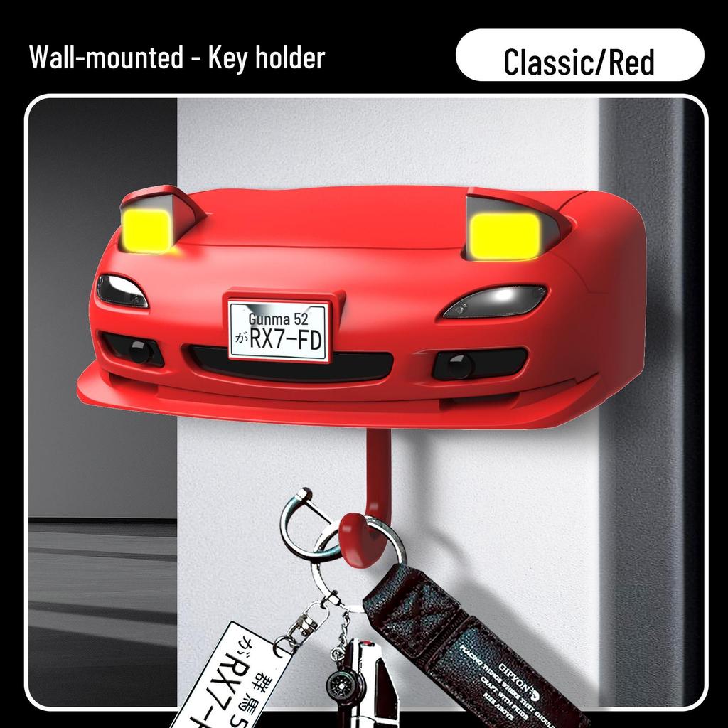 Wandmontierter RX-7 Autoscheinwerfer Schlüsselhalter & Dekoration
