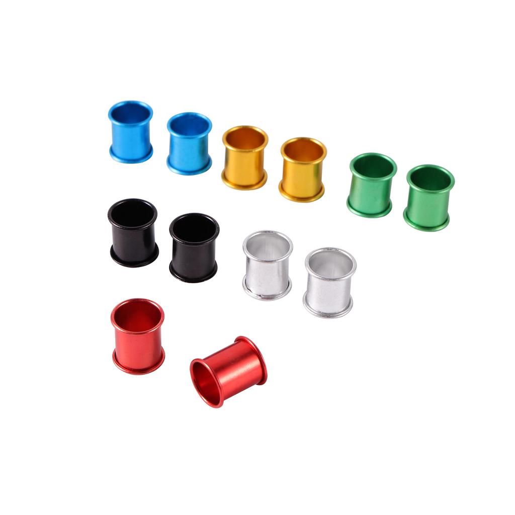 100 Pcs Aluminum Pigeon Foot Ring 0.8*1cm Bird Identification Color Tool For Racing Pigeons