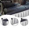Colchón de Aire para Coche Almohadilla para Asiento Trasero Cama Cojín Accesorios para Automóvil para la Mayoría de los Coches Relleno Ligero