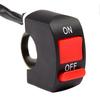 Universal Dirt Bike Atv Utv Auxiliary Light Control Switch Premium Sturdy All-Weather Motorcycle Handlebar Control for Off Road Vehicles