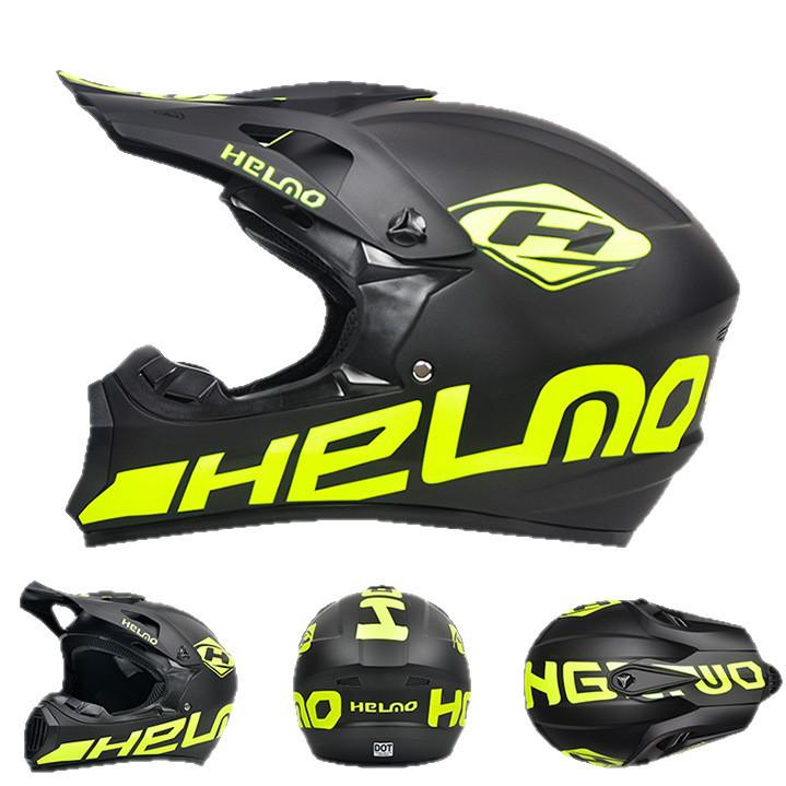 DOT Certified Off-Road Full-Face Helmet for Mountain Biking and Downhill Riding