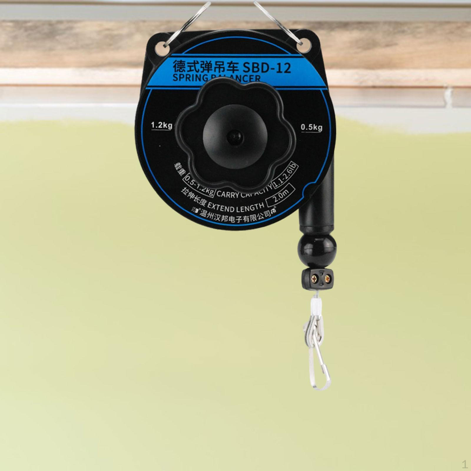 

Выдвижной держатель отверток с пружинным балансиром и металлическим крючком для сборочной линии Style A