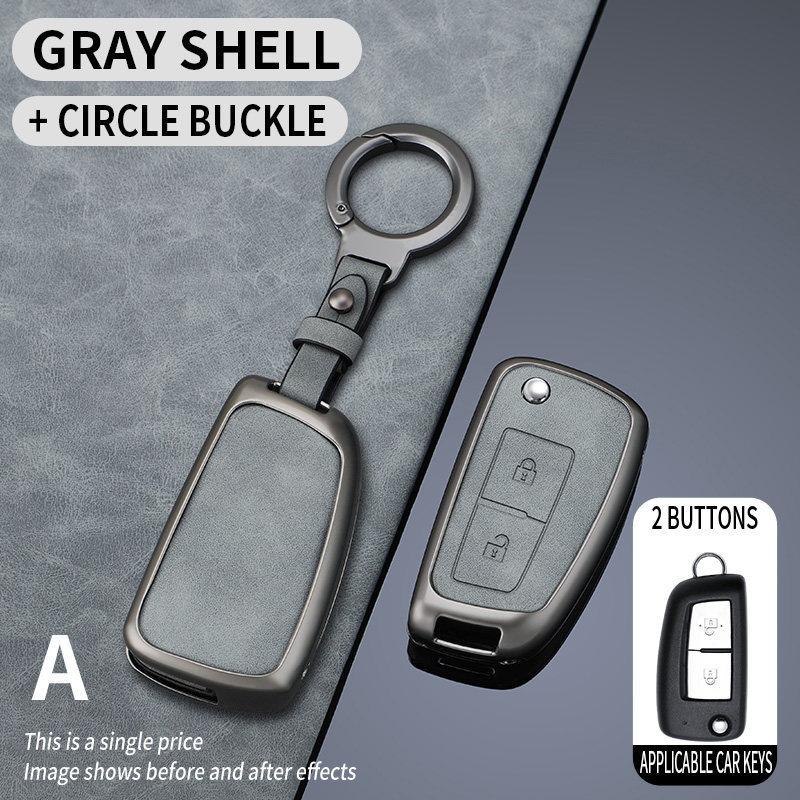 For Nissan Rogue Sport Qashqai 2016 2017 Smart Key Protective Cover Case with Keychain Buckle Car Accessory