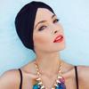 Women Stretchy Head Wrap Band Chemo Bandana Pleated Headwear Decor