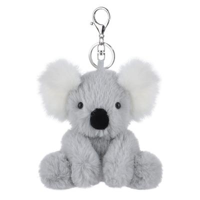 Apricot Lamb Clever Koala Cute Soft Keychain Plush Toy, Perfect for Boys and Girls, Fits Kids Backpacks and Purses, 10cm