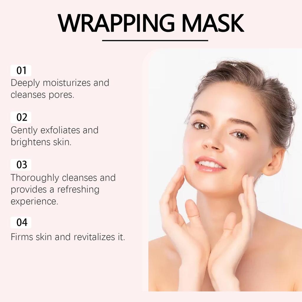 Hoygi Gentle Moisturizing Peel-Off Mask, Nourishing and Brightening, Cleanses Pores, Improves Dullness, Facial Skincare Peel-Off Mask 50g