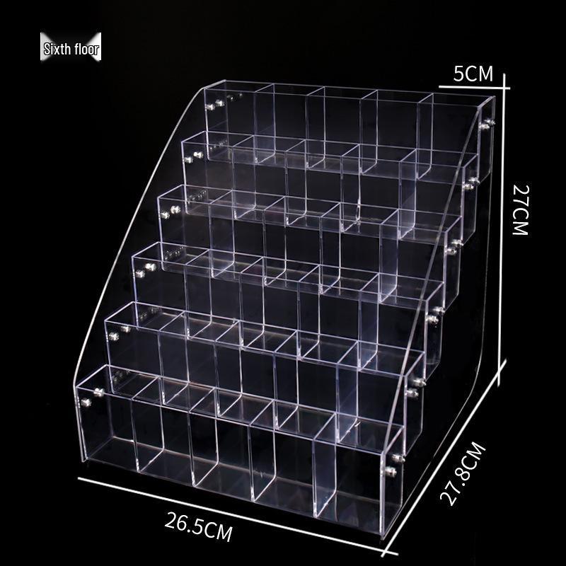 Acrylic Pen Holder Display Stand for Stationery and Pencils