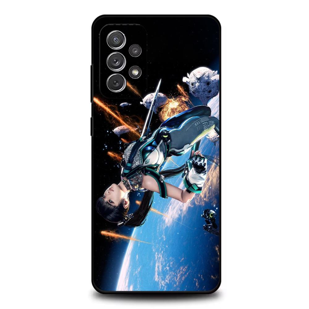 S-Stellar B-Blade E-Eve Phone Case For Samsung S25,S24,S21,S22,S23,S30,Ultra,S20,Plus,Fe,Lite,Note,10,9,5G Black Cover