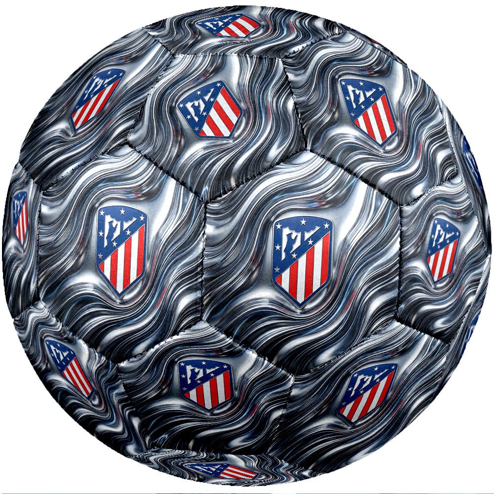 Atletico Madrid Theme Soccer Ball Size 5 Soccer Ball Soft Touch Professional Training Football for Outdoor Sports