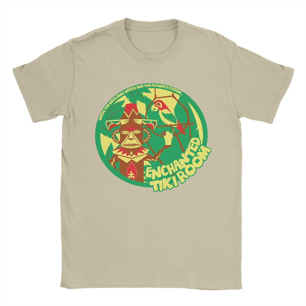 Unisex The Enchanted Tiki Room T Shirts 100 Cotton Clothing Casual Short Sleeve O Neck Tees New Arrival TShirts