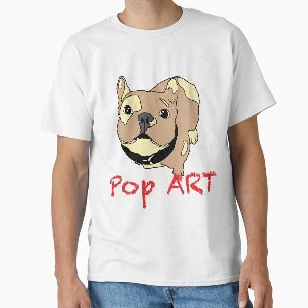 Dog Pop Art Classic Version Classic TShirt Made In UsaAus TShirt S2xl S