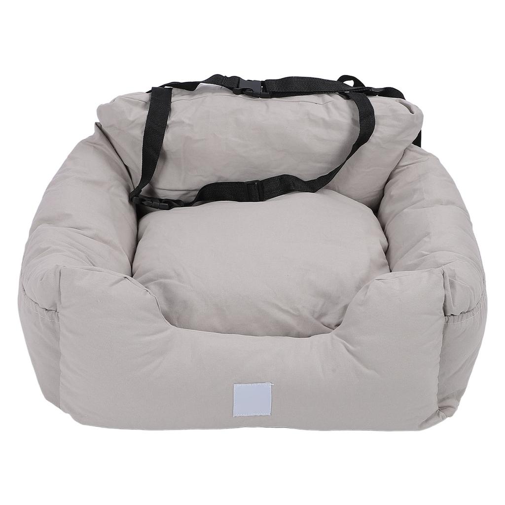 Hundeautositz Abnehmbar Waschbar Tragbar Rutschfest Haustier Autobett für Kleine Mittelgroße Hunde Katzen