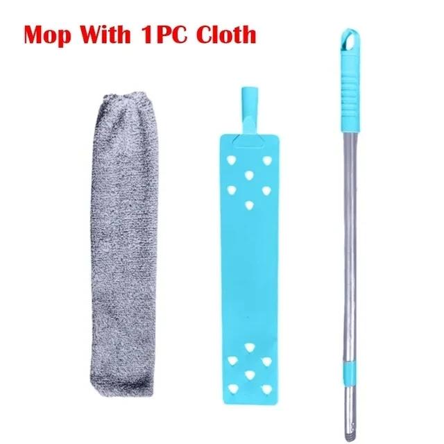 Long Handle Mop Bedside Dust Brush Detachable Cleaning Duster Gap Cleaning brush Sofa Furniture Gap Dust Cleaner Household Items