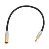 Gold Plated Professional Audio Cable Plug and Play 3.5mm to Mini XLR Adapter  Microphone Connection
