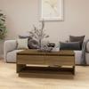 Coffee Tables Coffee Table Brown Oak 102.5X55x44 Cm Engineered Wood