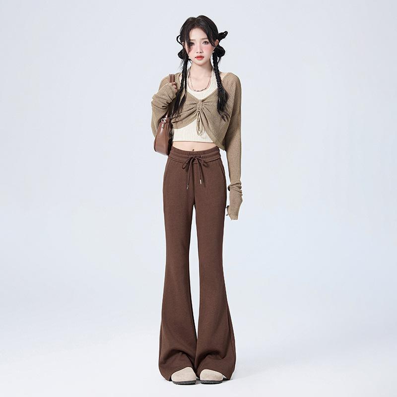 Damen Herbst- und Winter-Lässige Hängende Sporthose für Damen Herbst- und Winter-Freizeithose für Damen Herbst-Yoga-Hose für Damen