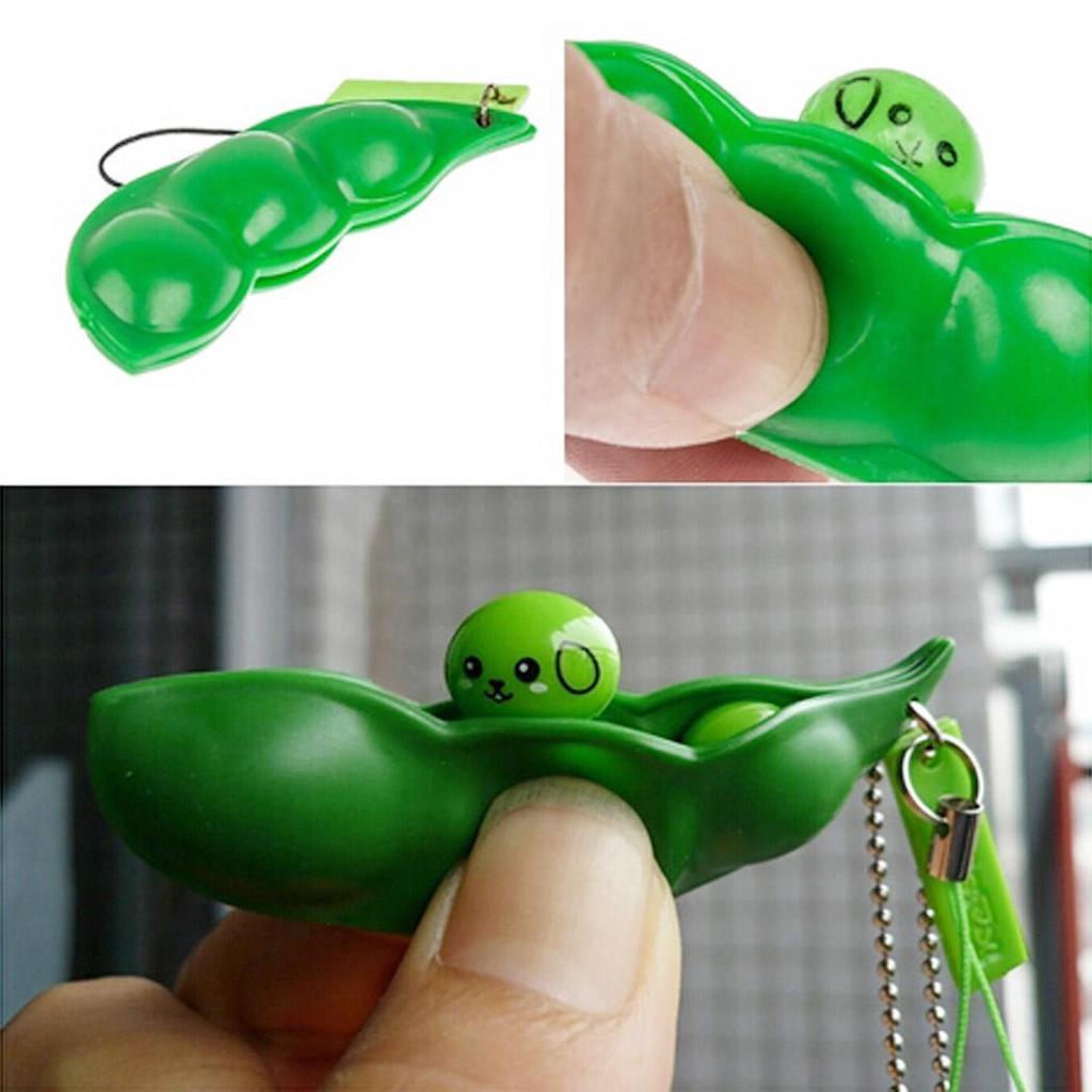 edamame stress relief toy