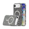 iPhone Air Case, MagSafe-Resistant, Glitter, Translucent Black