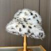 Imitation Fur Hat Women's Autumn and Winter Long Hair Bucket Hat Bucket Hat Warm Thickened Basin Hat