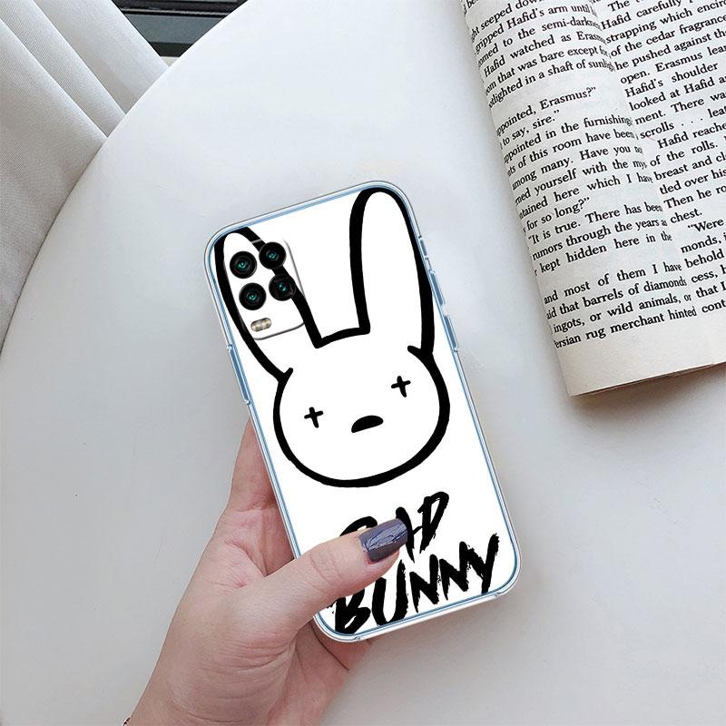 Bad Bunny Transparent Phone Case for Motorola Moto E22I E22S E22 E32 E40 E7 E7I G Plus Power Play Stylus G22 G14