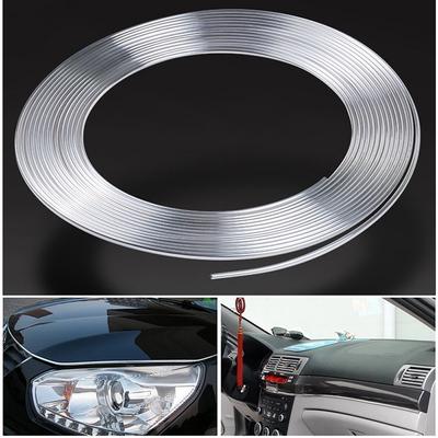 6m noir edge guard 6mm bande autocollante moulage garniture décorative de protection