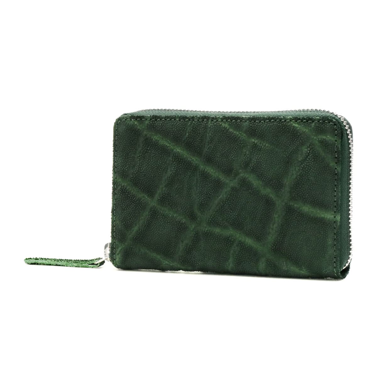 

ZOU Bifold Wallet Round Middle Wallet AN204 [Nerd] Green/60