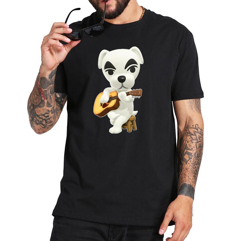 Animal Crossing T Shirt Video Game KK Slider Tshirt 100 Breathable Soft Short Sleeved Camisetas