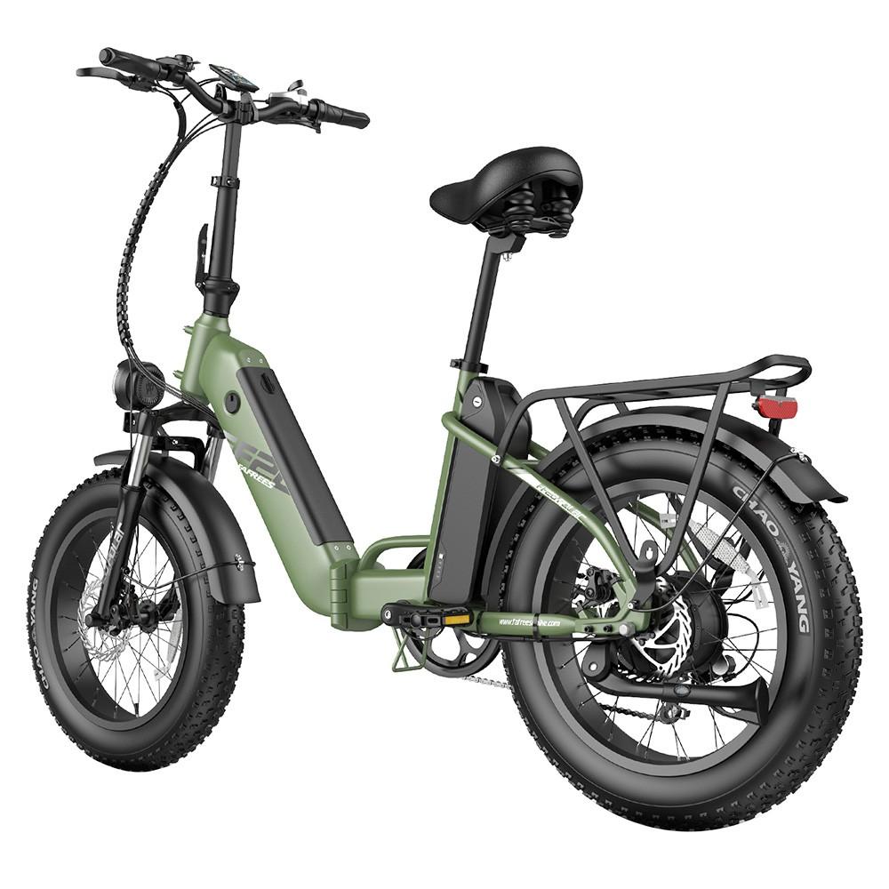 FAFREES FF20 Polar Electric Bike 48V 500W Motor 25km/h Max Speed Dual 10.4Ah Batteries 20*4.0'' Tire Shimano 7-speedGear