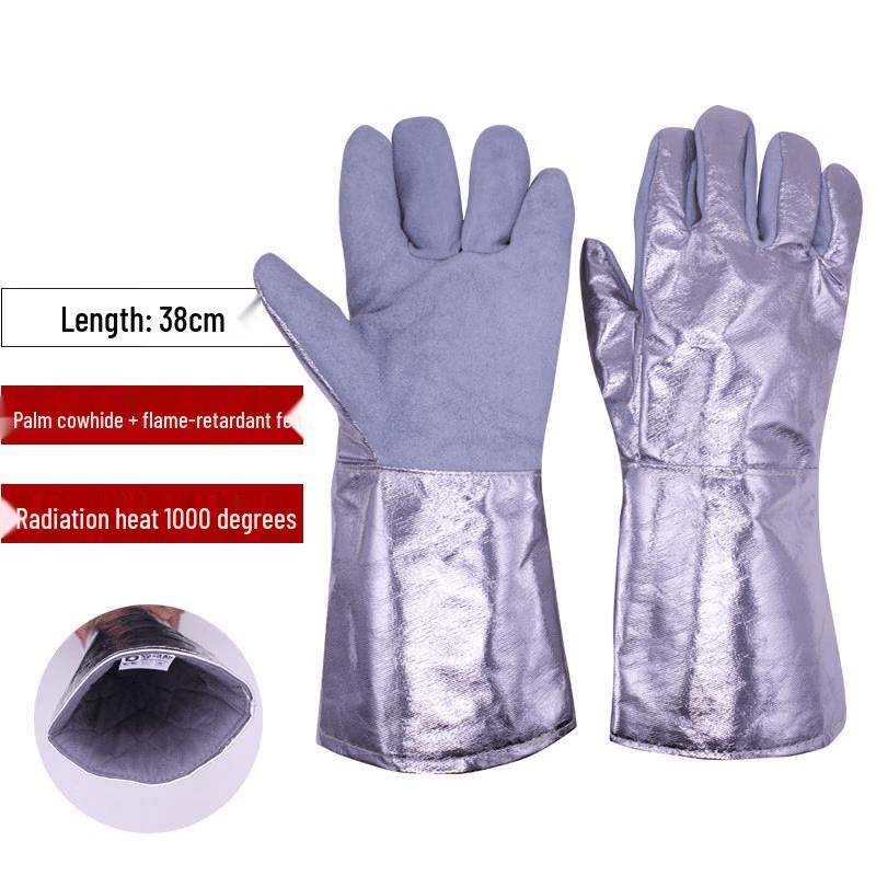 

Heat Resistant Aluminum Foil Gloves