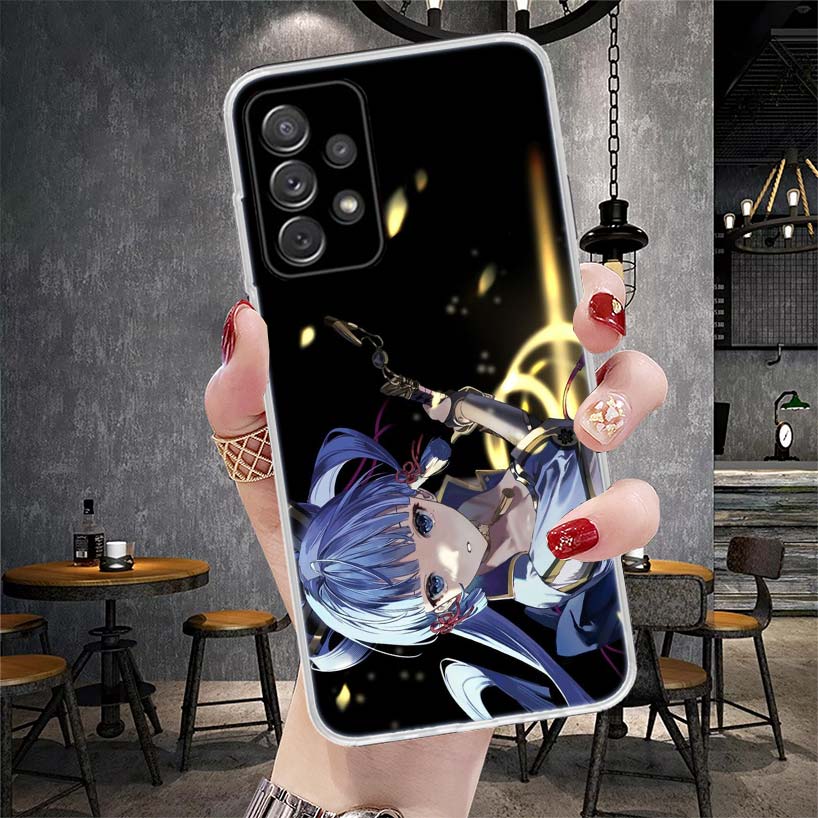 Genshin Impact Kamisato Ayaka Phone Case For Samsung Galaxy A12 A22 A32 A52 A72 A02S A51 A50S A71 A70 A31 A20S Note 20 Ultra S10