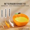 Ceramic Pet Food Bowl Set Cats Small Dogs - Wide Mouth Anti-Spill Design With Neck Support Fruit Cartoon