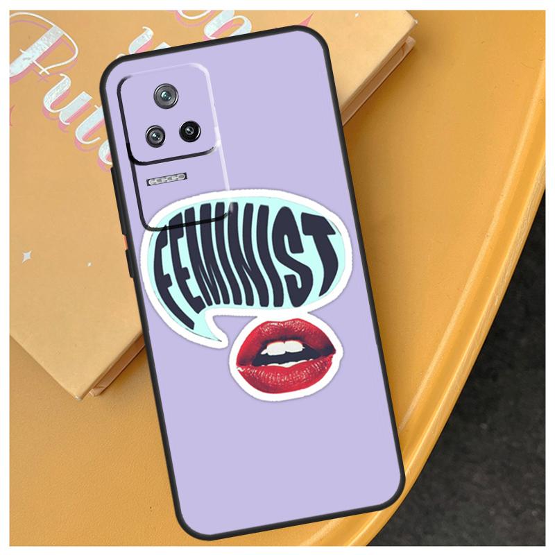 Feminist Girl Power Women For POCO F5 X5 Pro X3 Pro M4 M5s F3 X4 F4 GT Funda For Xiaomi 11T 12T 13 Pro 11 12 Lite  Case
