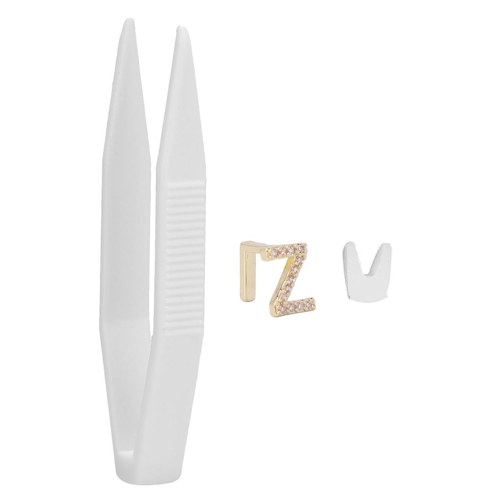 Capital Letter False Tooth Braces Single Hip Hop Fake Teeth Decoration Halloween Tooth Accessories