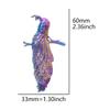 2Pcs Rainbow Animal Charms For Jewelry Making Supplies Elephant Leopard Butterfly Charm Pendant Handmade Accessories Fatima Hand