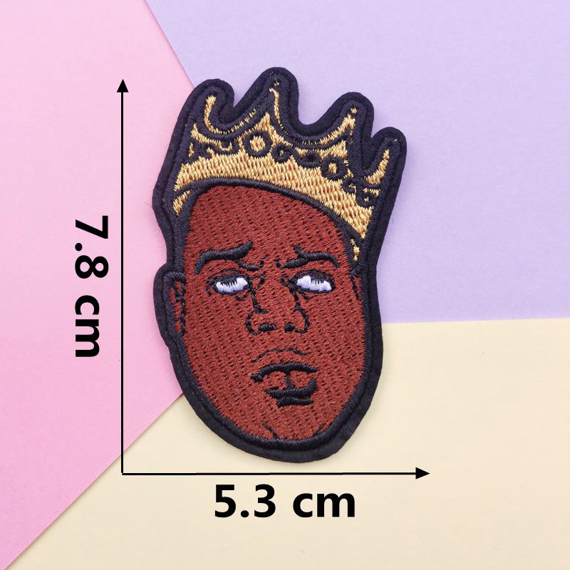 French Original Cartoon Embroidery Patch – Cute Cloth Accessory for Clothing