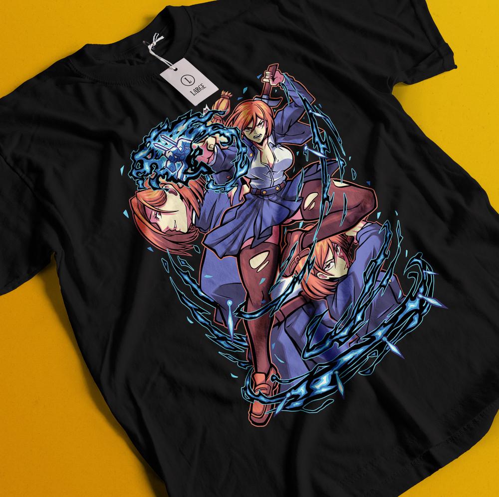 

Nobara Kugisaki T-Shirt Gojo Satoru Sukuna Shirt Jujutsu Kaisen Tshirt Toji Tee S