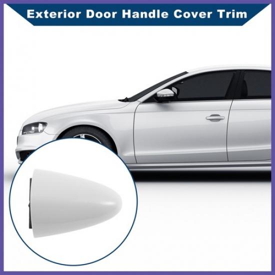 Exterior Door Handle Cover Trim for Kia Optima 11-16 White ABS New