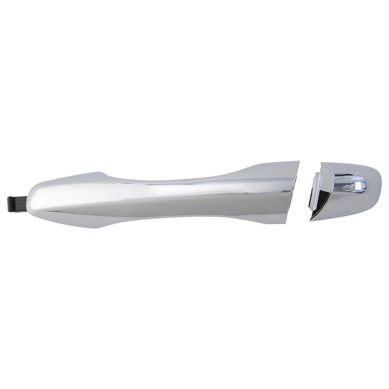 1Pcs Chrome Exterior Outside Door Handle Rear Left or Right For 2016 2017 2018 2019 2020 Kia Sorento 82661-C5010, 82651-C5010