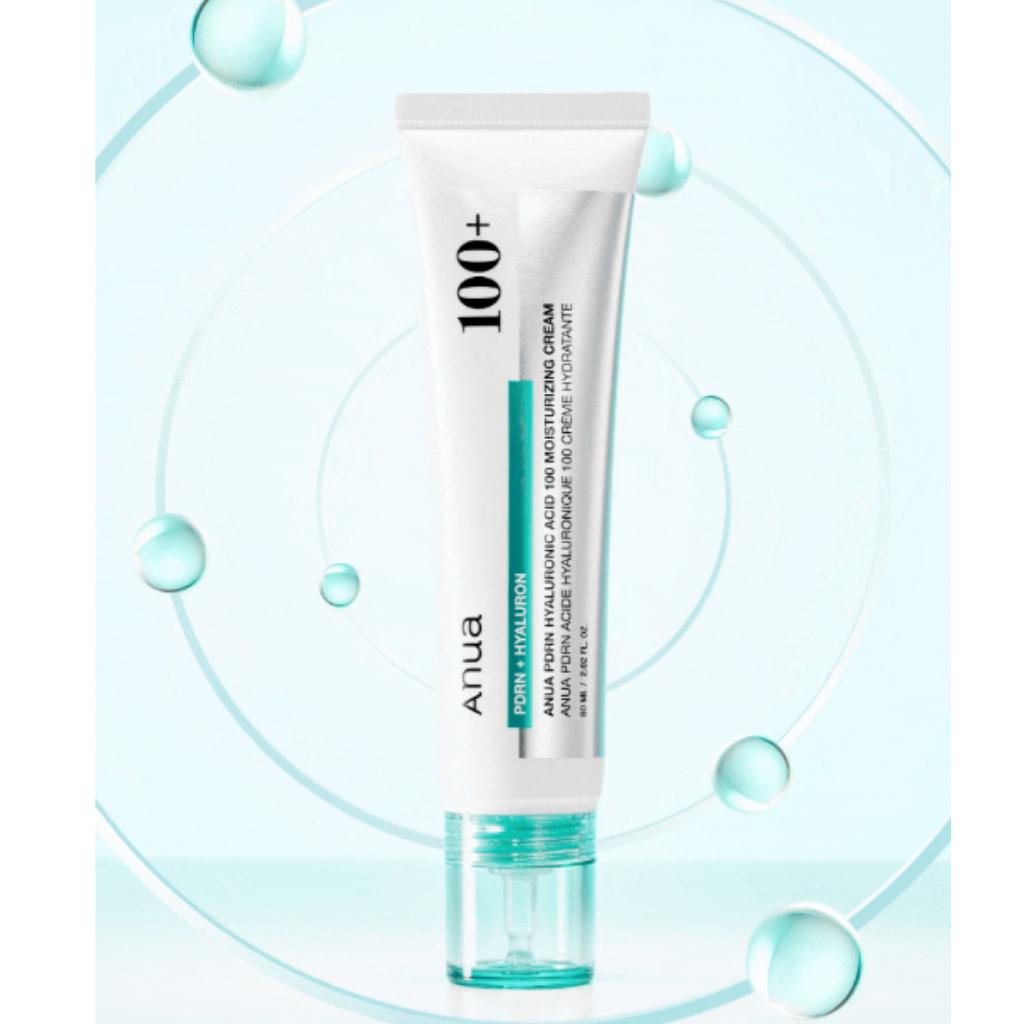 Anua PDRN Hyaluronic Acid 100 Moisturizing Cream 60ml - High-Performance Firming & Hydrating