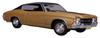 Kyosho Maisto Scale 1971 Chevrolet Chevelle SS454 Sports Coupe In MS31890GB 1/18 Gold/Black (Finished Model)