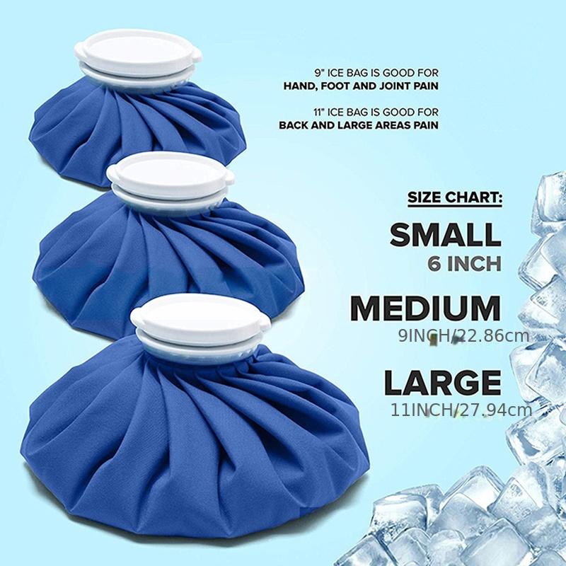 Reusable ice packs, athlete ice packs, hot water packs, ice pack holders